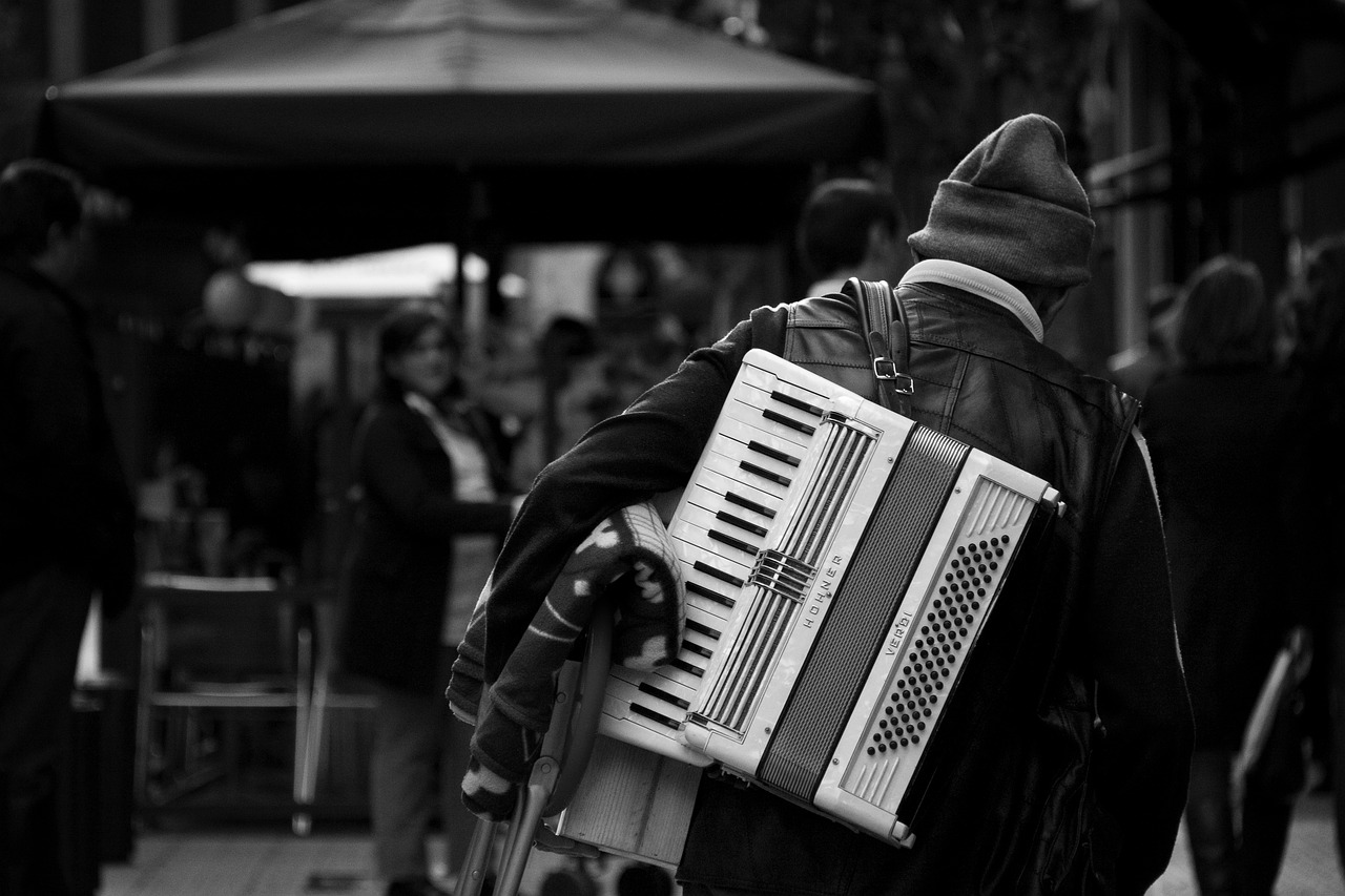 tramp, bilbao, accordion-4202447.jpg